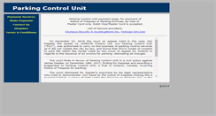 Desktop Screenshot of parkingcontrolunit.ca